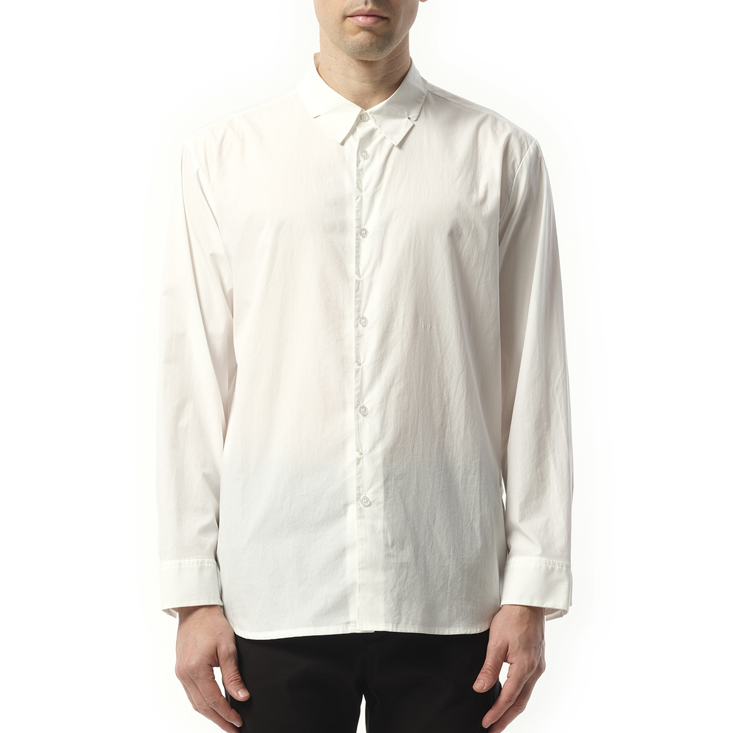 8.0 Shirt Center in White