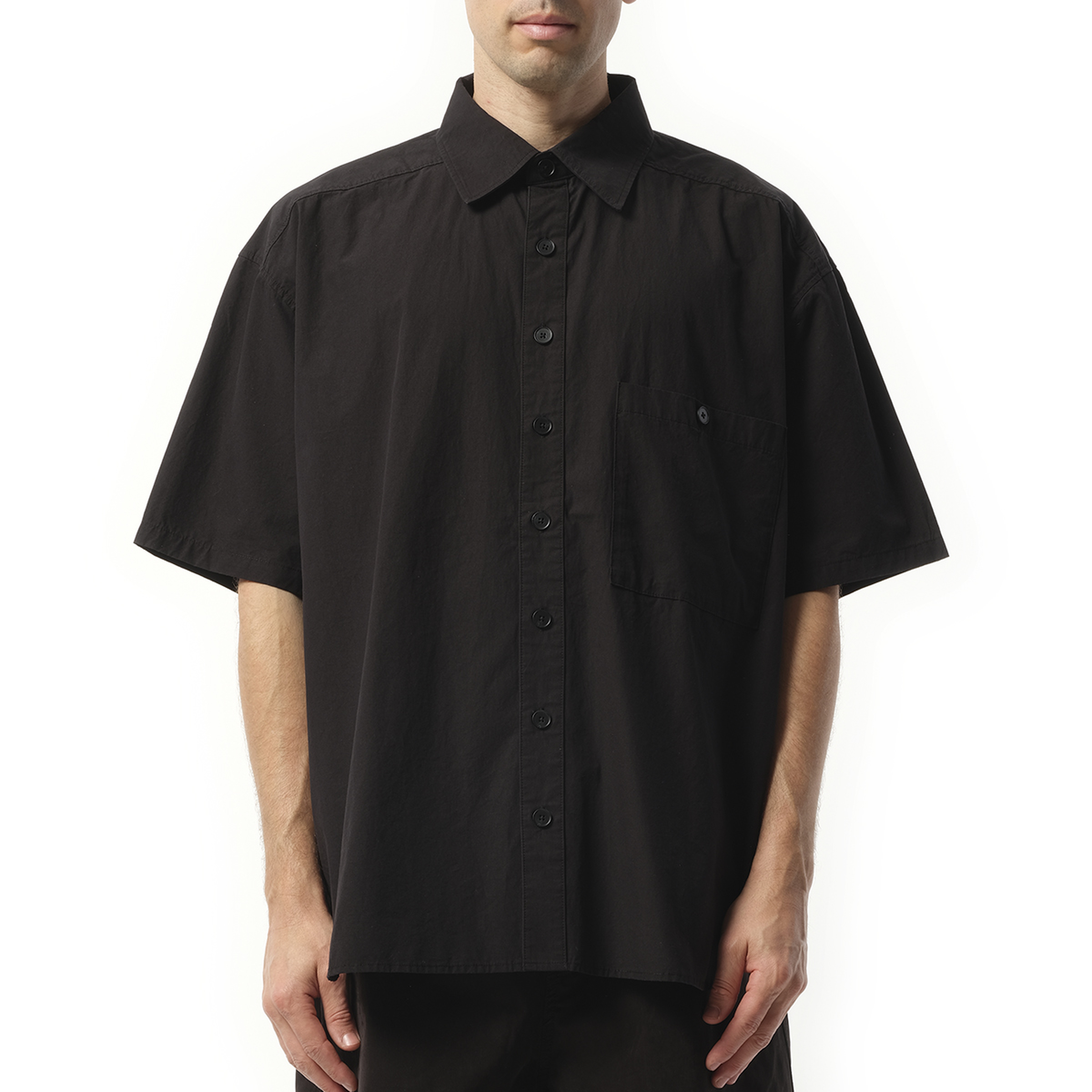 Duper Short Sleeve Shirt in Black