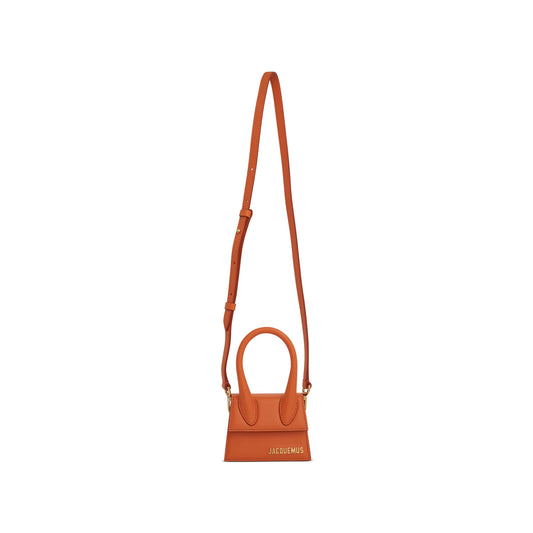 Le Chiquito Mini Leather Bag in Orange