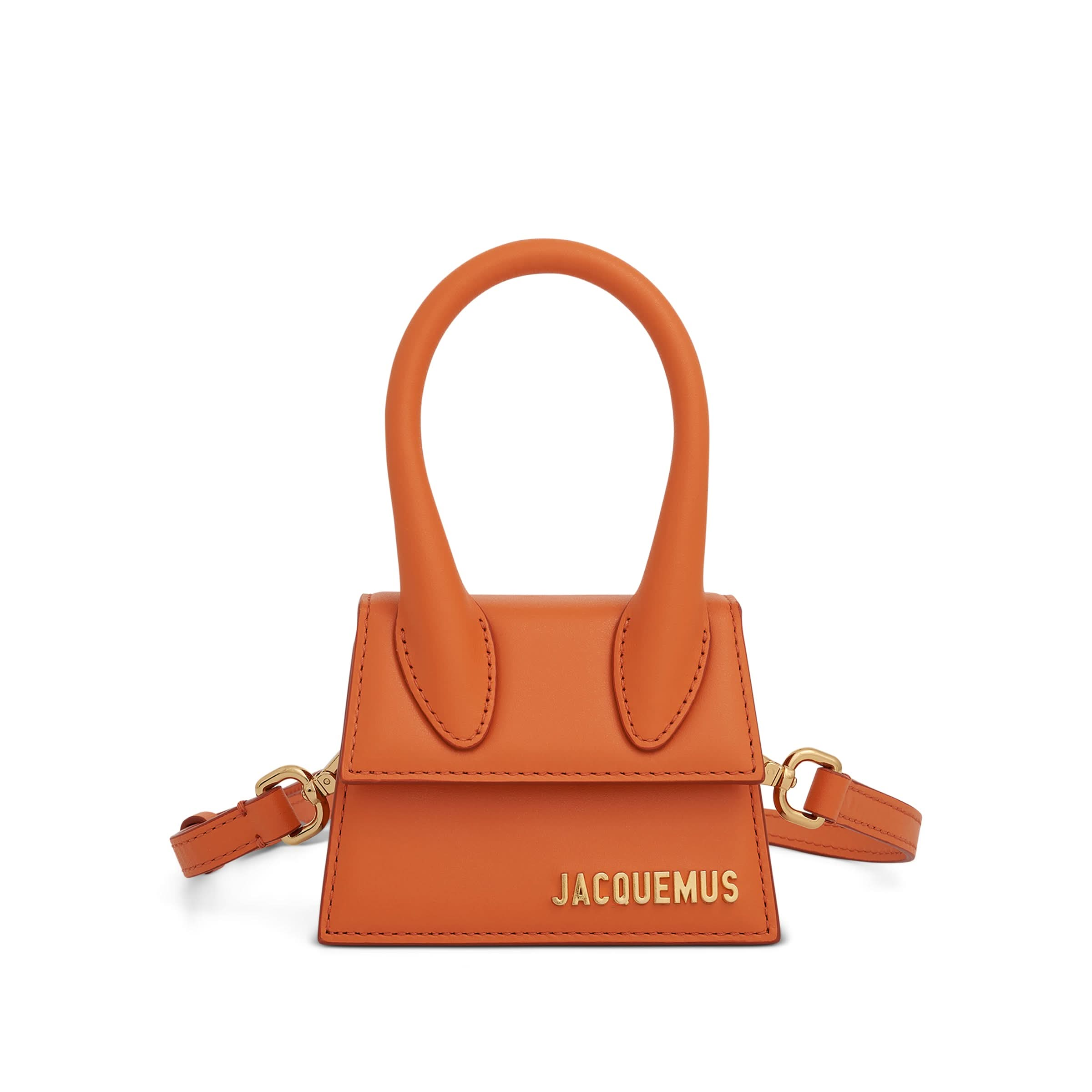 Le Chiquito Mini Leather Bag in Orange