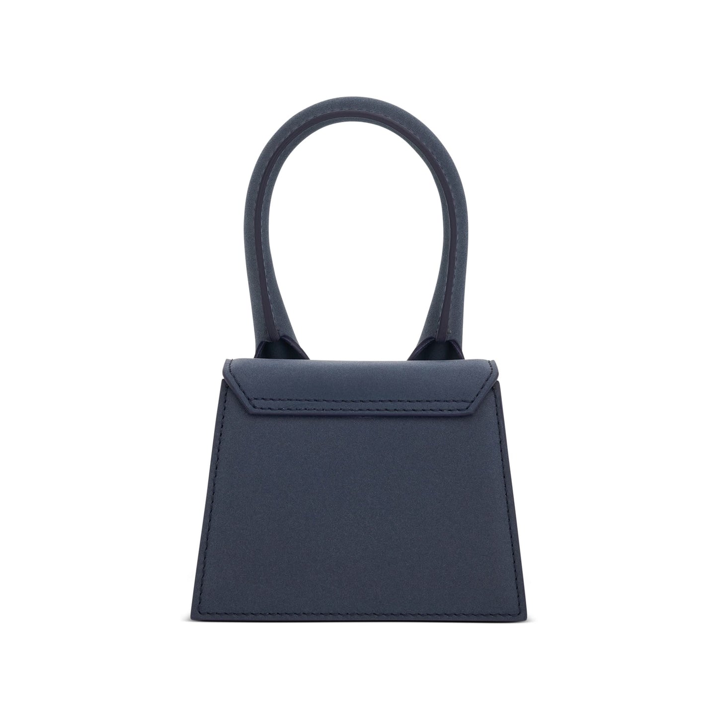 Le Chiquito Mini Leather Bag in Dark Navy