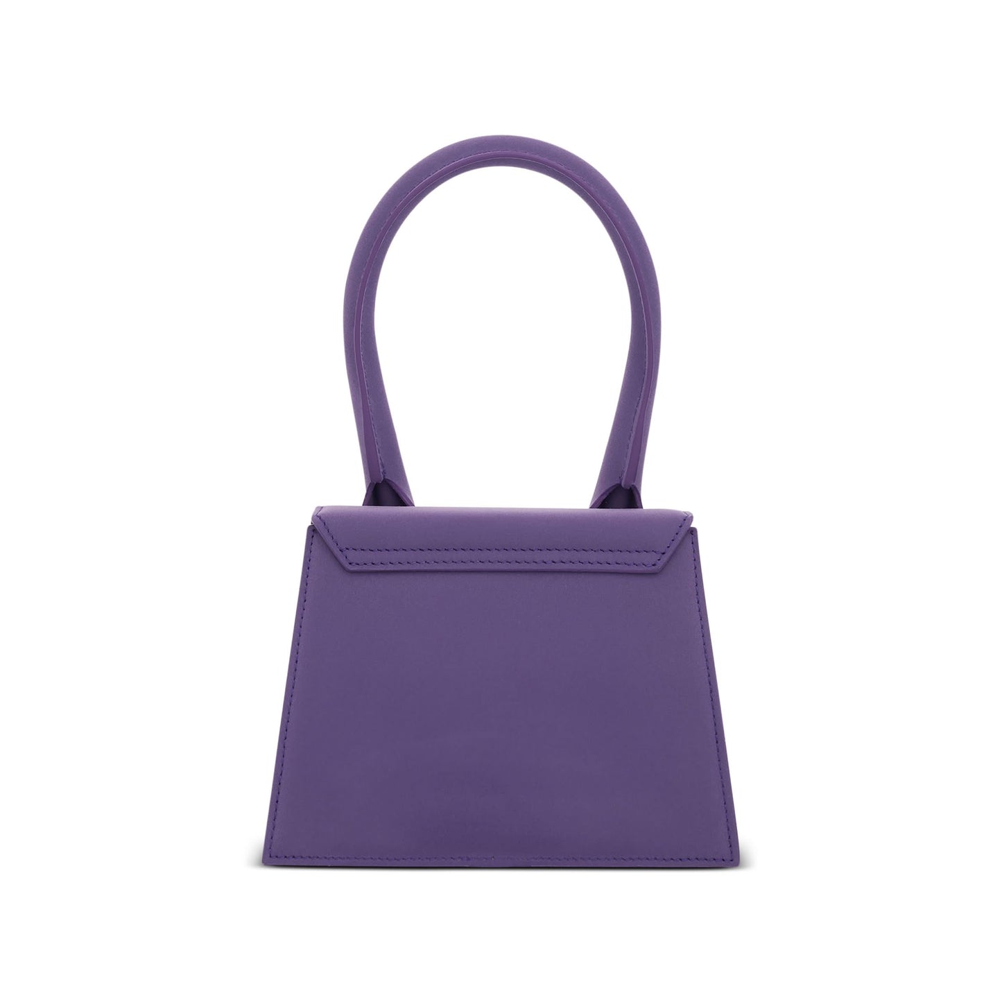 Le Chiquito Moyen Leather Bag in Purple