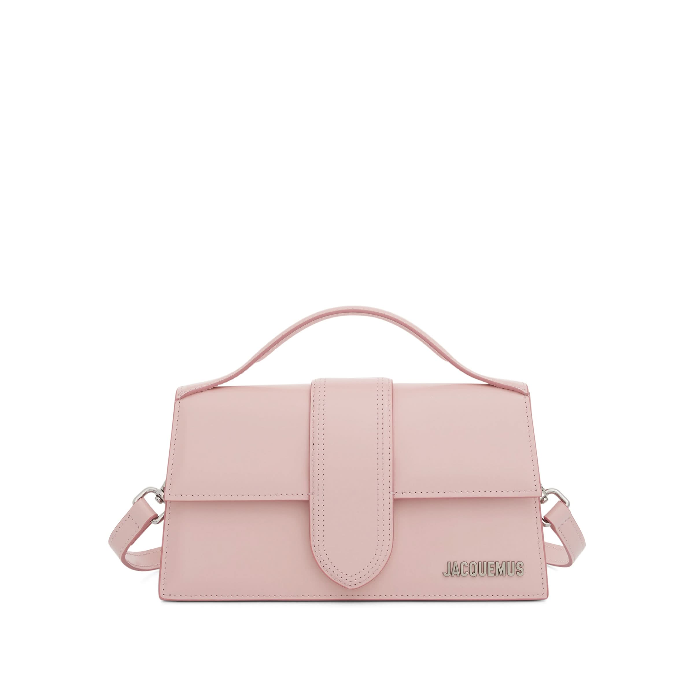 Le Grand Bambino Patent Leather Bag in Pale Pink