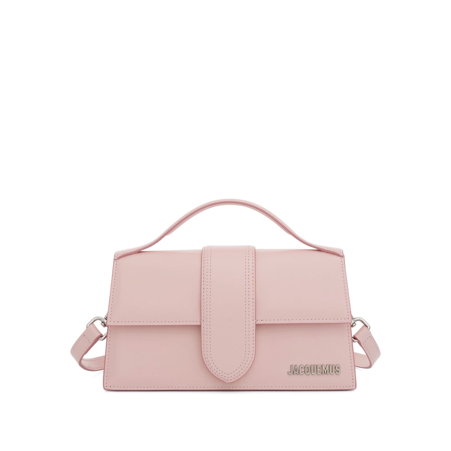 Le Grand Bambino Patent Leather Bag in Pale Pink