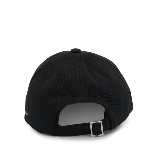 Jacquemus Signature Cap in Black