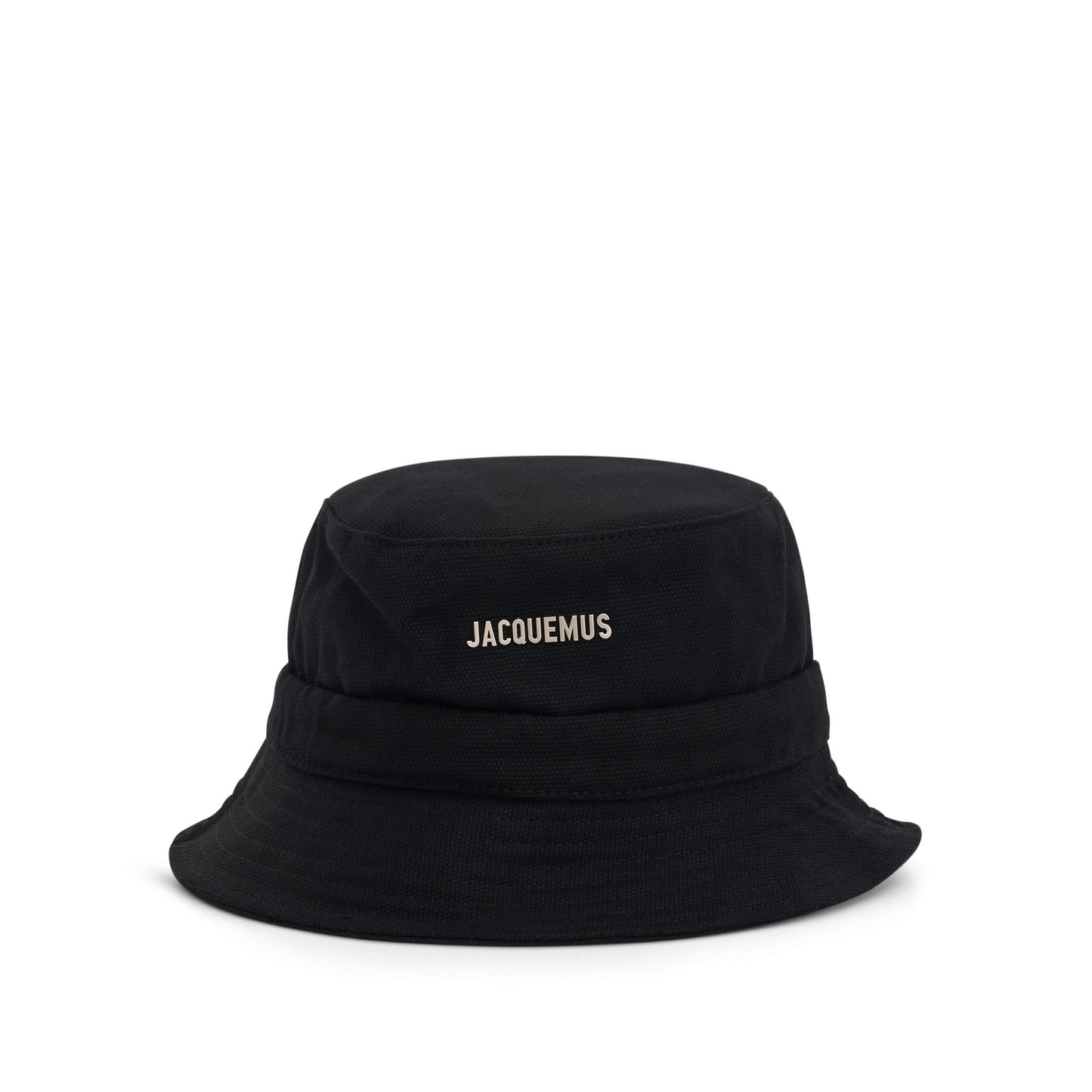 Gadjo Knotted Bucket Hat in Black