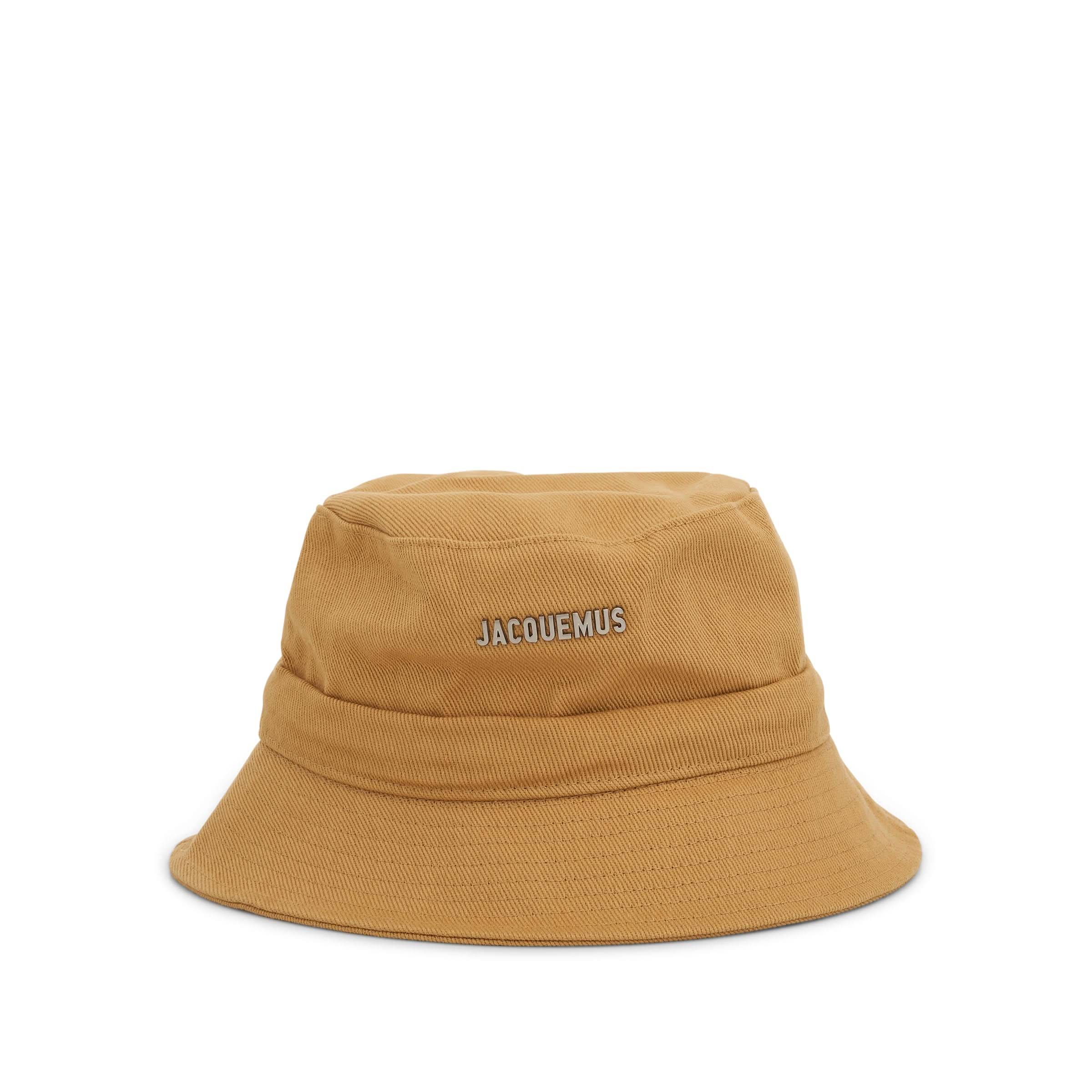 Gadjo Knotted Bucket Hat in Beige