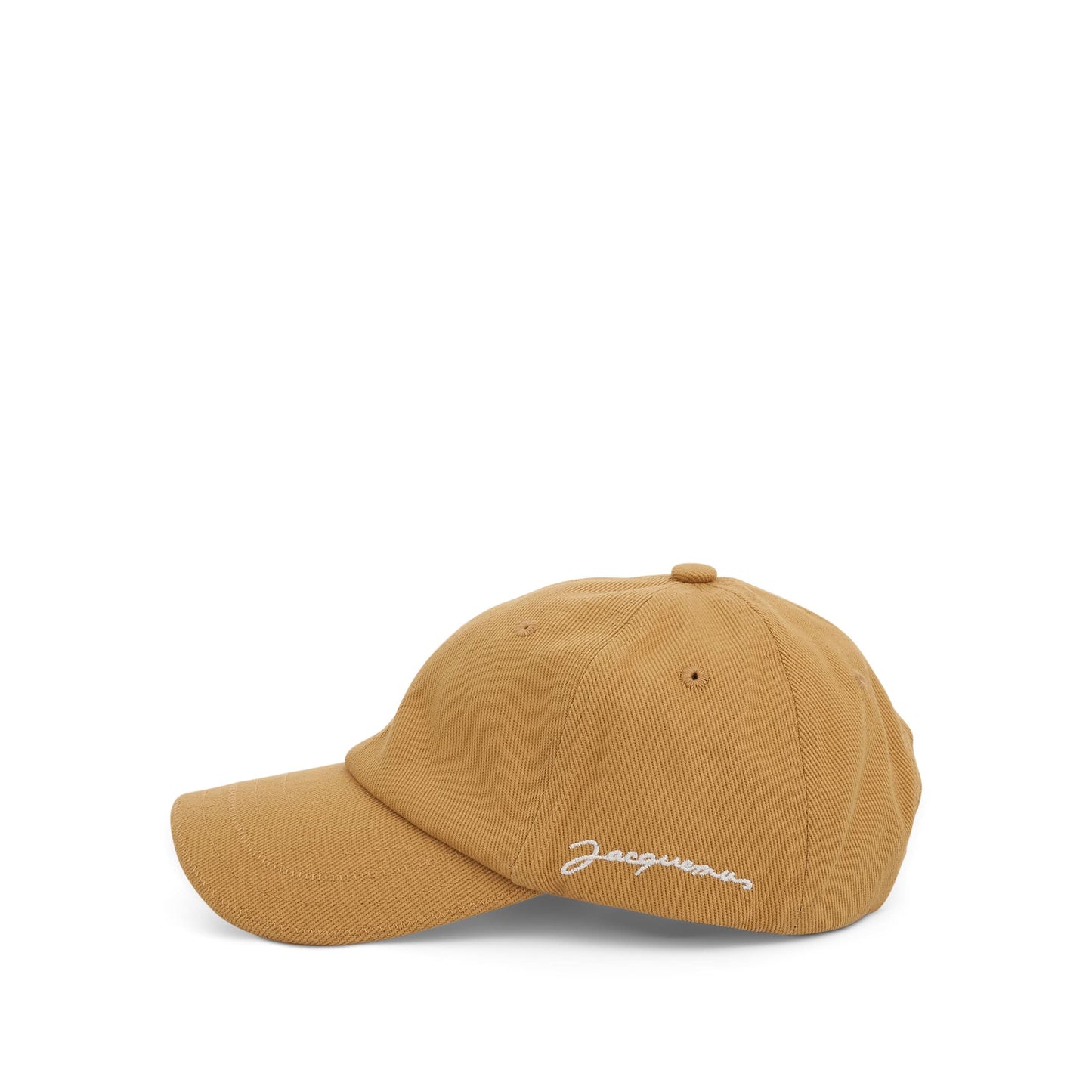 Signature Logo Baseball Cap in Beige