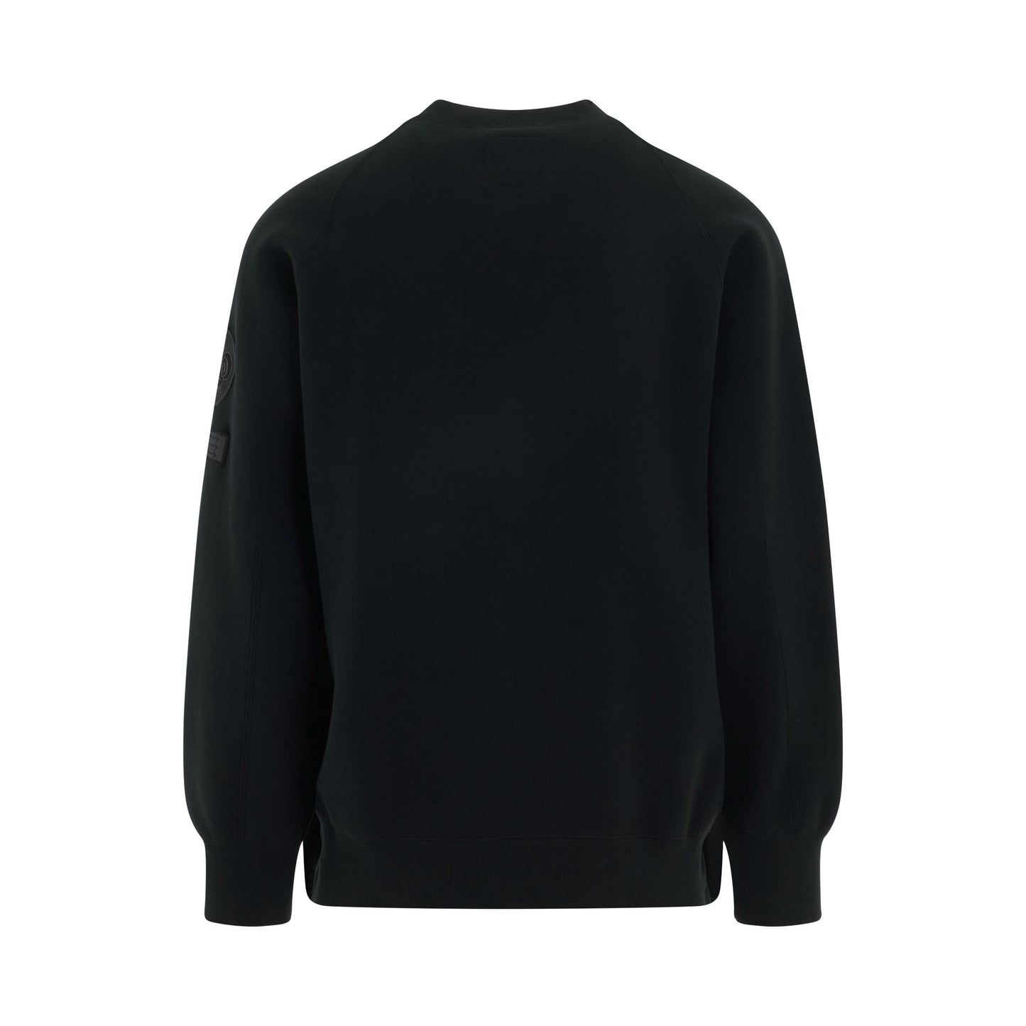 Eric Haze Patch Pullover in Black