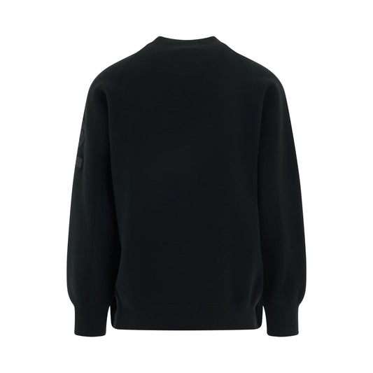 Eric Haze Patch Pullover in Black