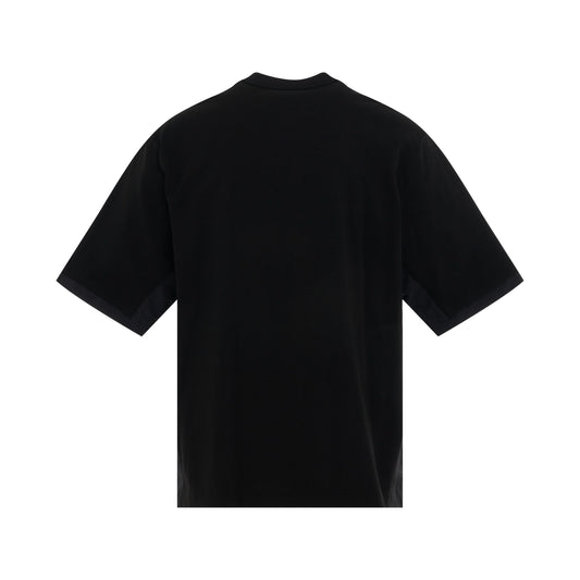 Classic Cotton Jersey T-Shirt in Black