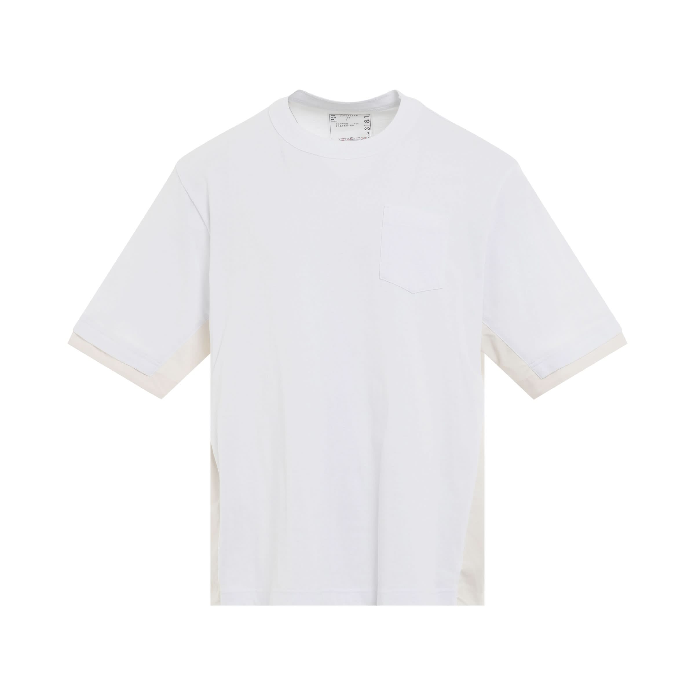 Classic Cotton Jersey T-Shirt in White