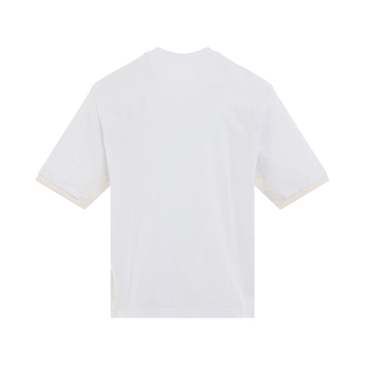 Classic Cotton Jersey T-Shirt in White