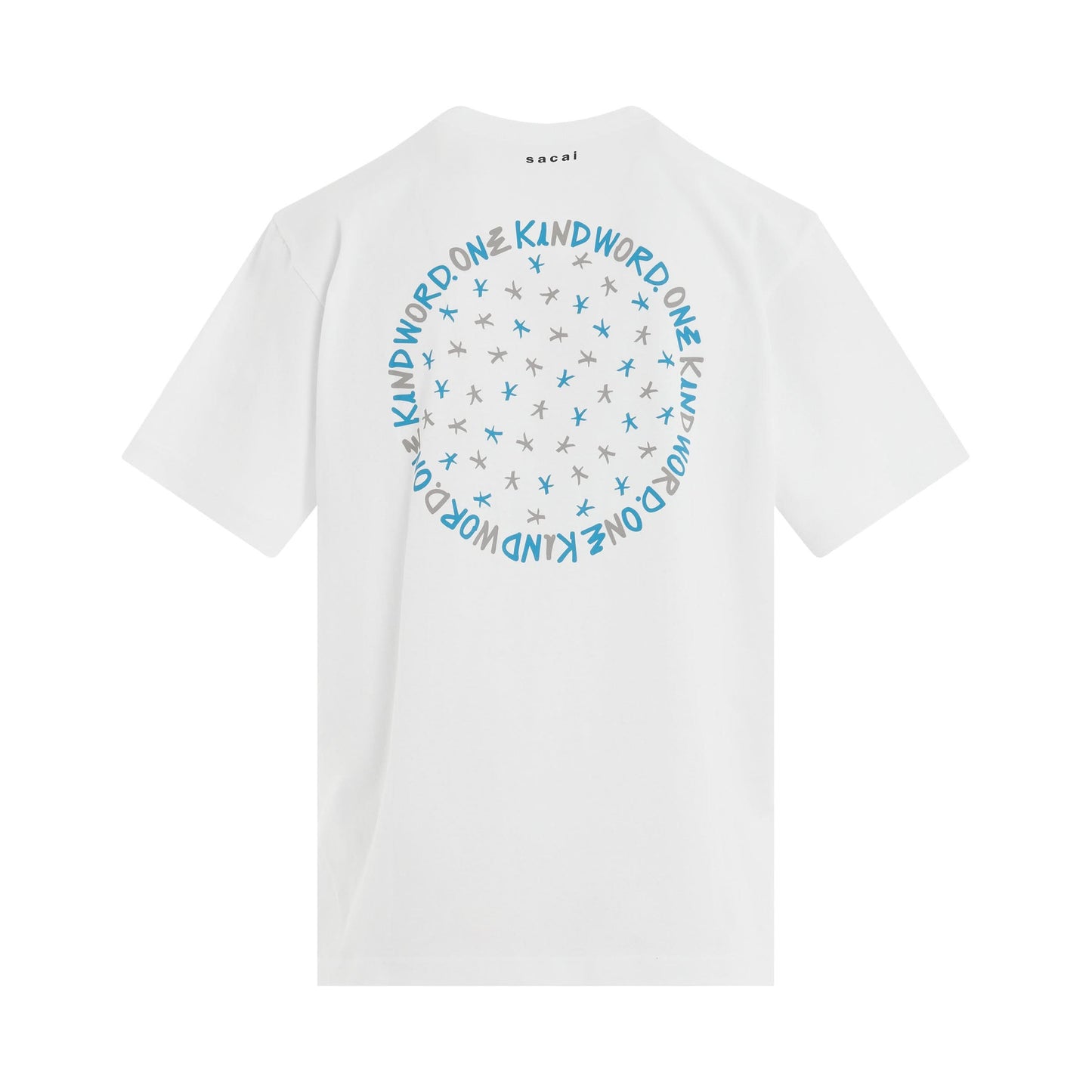 Eric Haze Circle Star T-Shirt in White