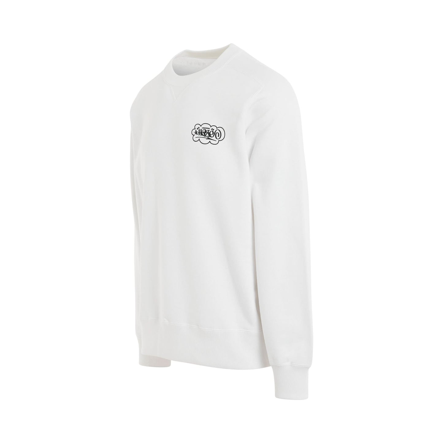 Eric Haze Onekindword Pullover in White