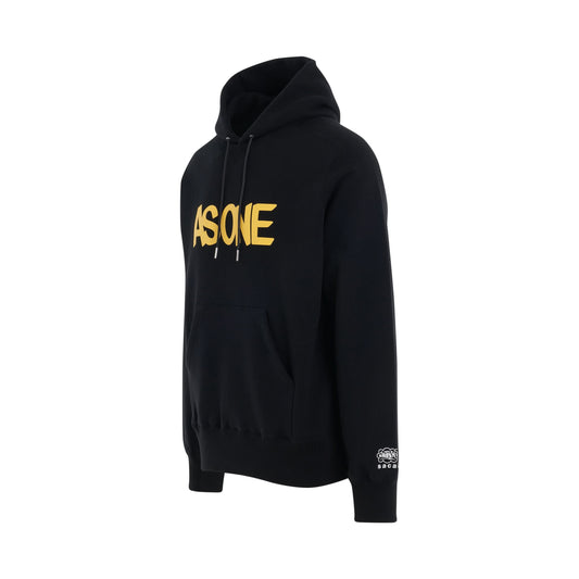 Eric Haze As One Hoodie in Black