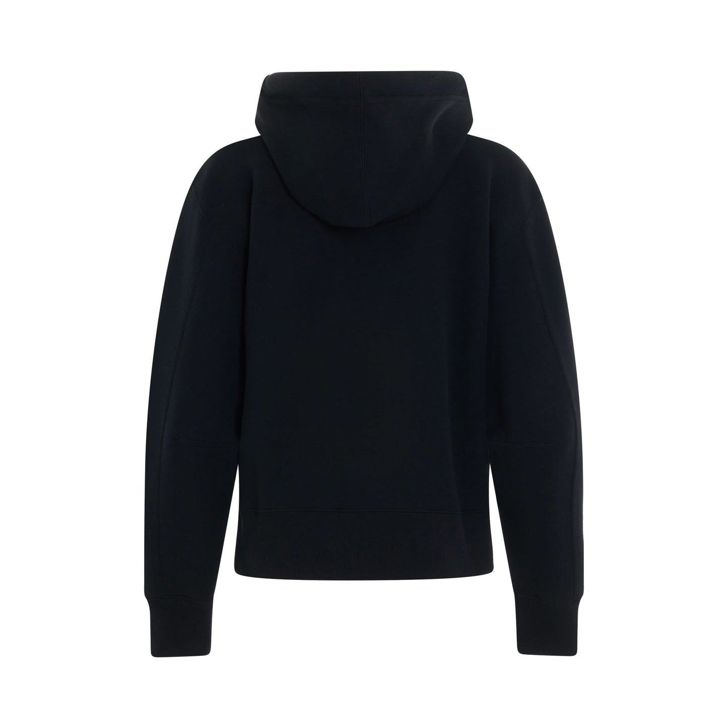 Sponge Sweat Zip Hoodie in Black