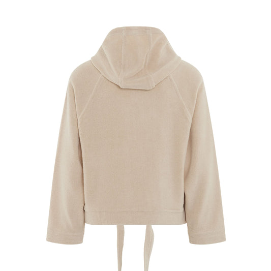 Banho Hooded Jacket in Off White