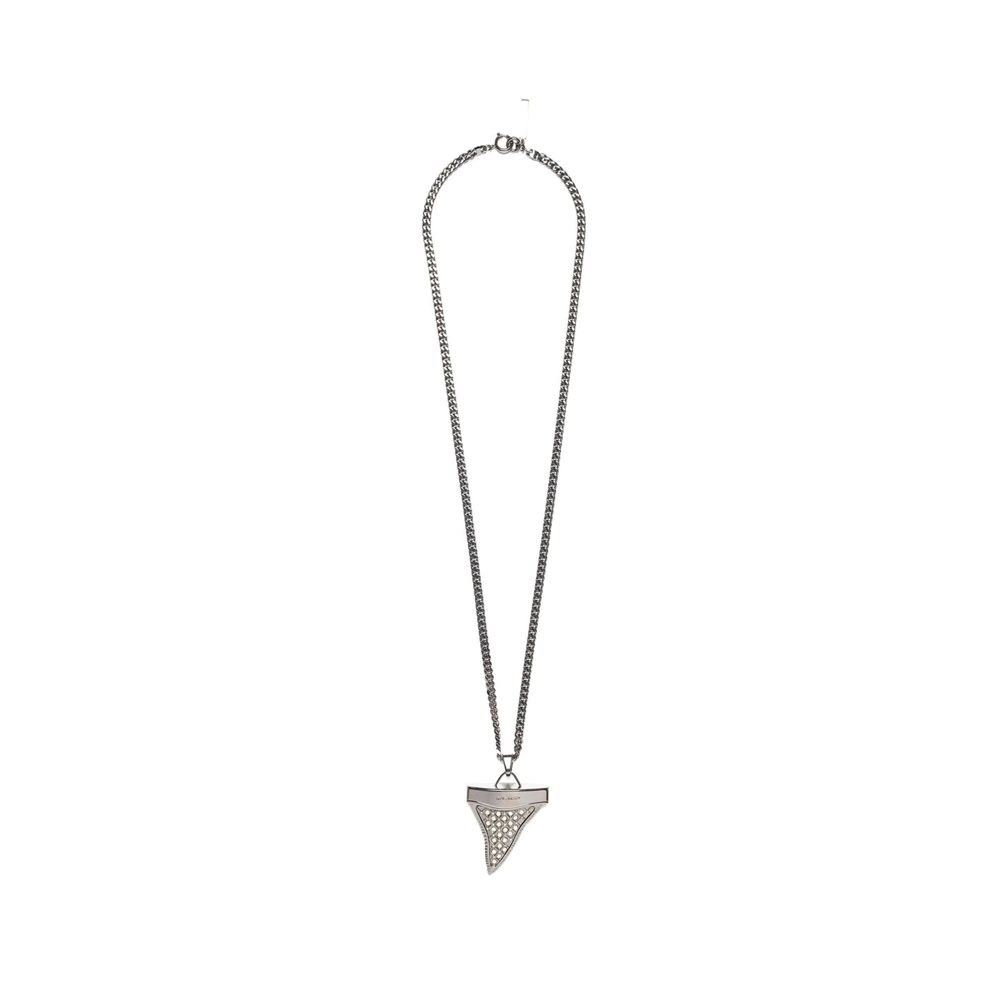 Shark Tooth Necklace in Charcoal