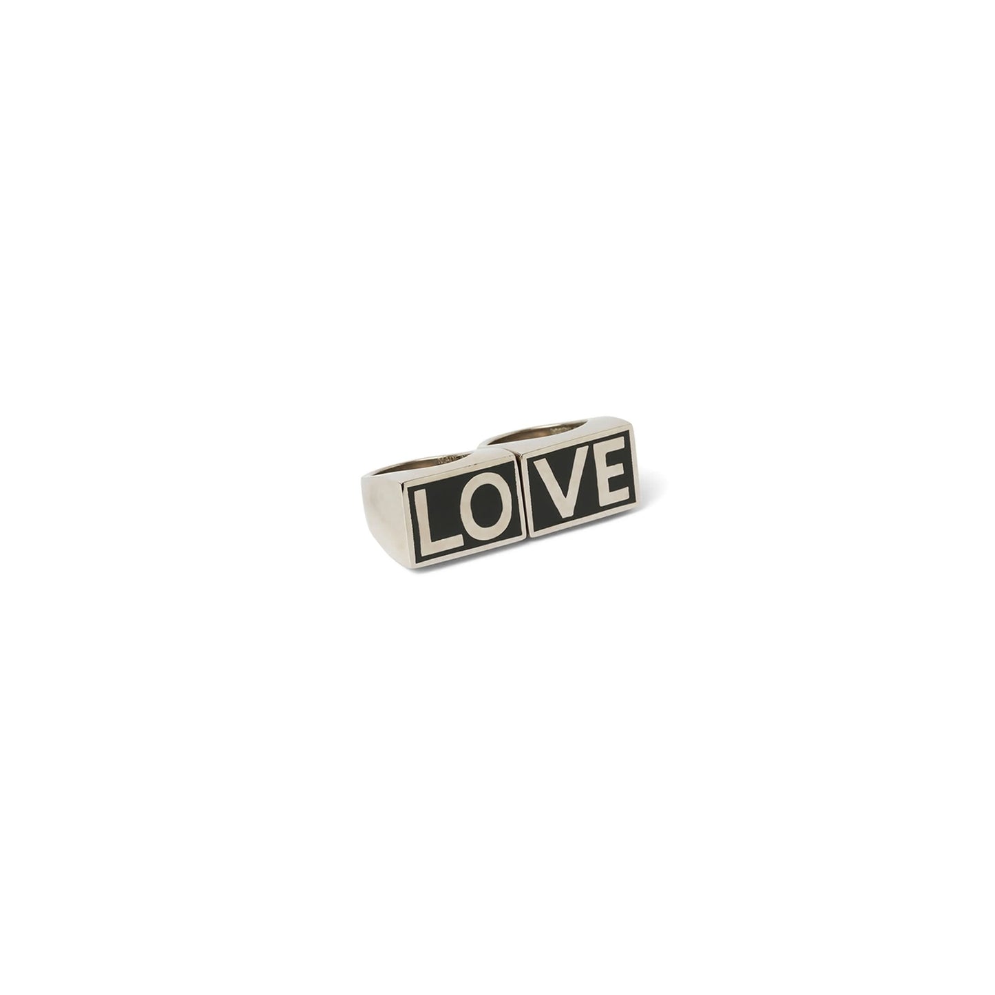 2 Love Rings in Multicolor