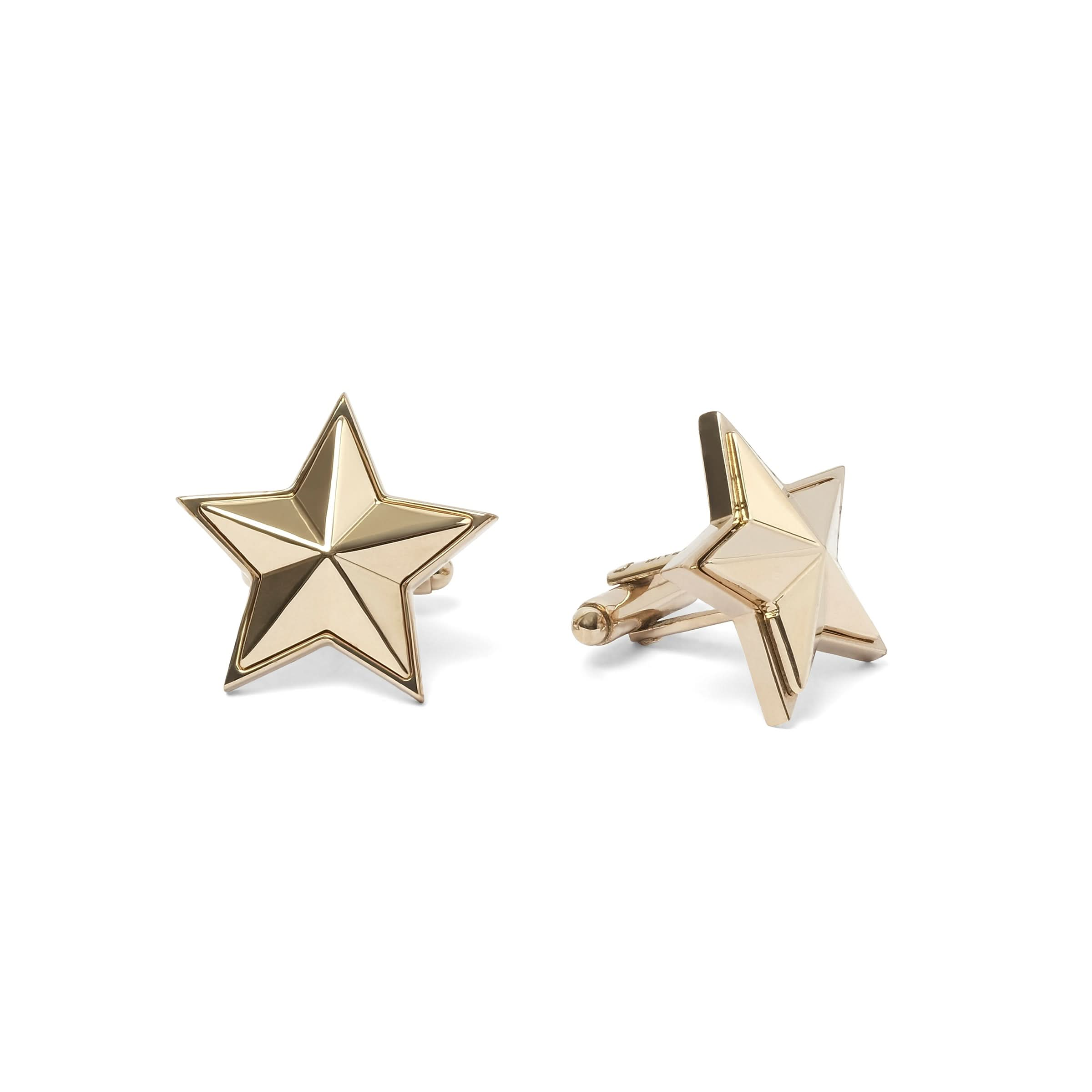 Cufflinks Stars in Gold