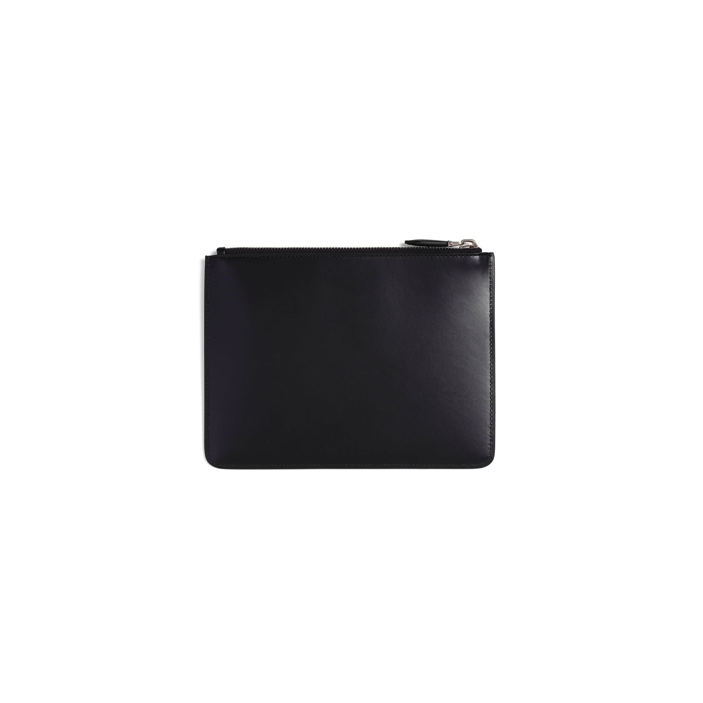 Medium Zipped Pouch in Black