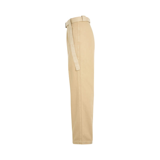 Marrone Relax Fit Pants in Beige