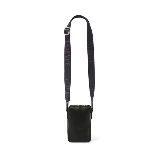 New Vertical Crossbody Pocket in Black