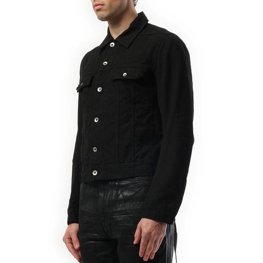 Trucker Jacket in Black