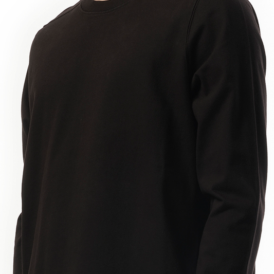 Crewneck Sweatshirt in Black