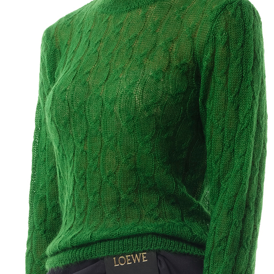 Knit Sweater in Green