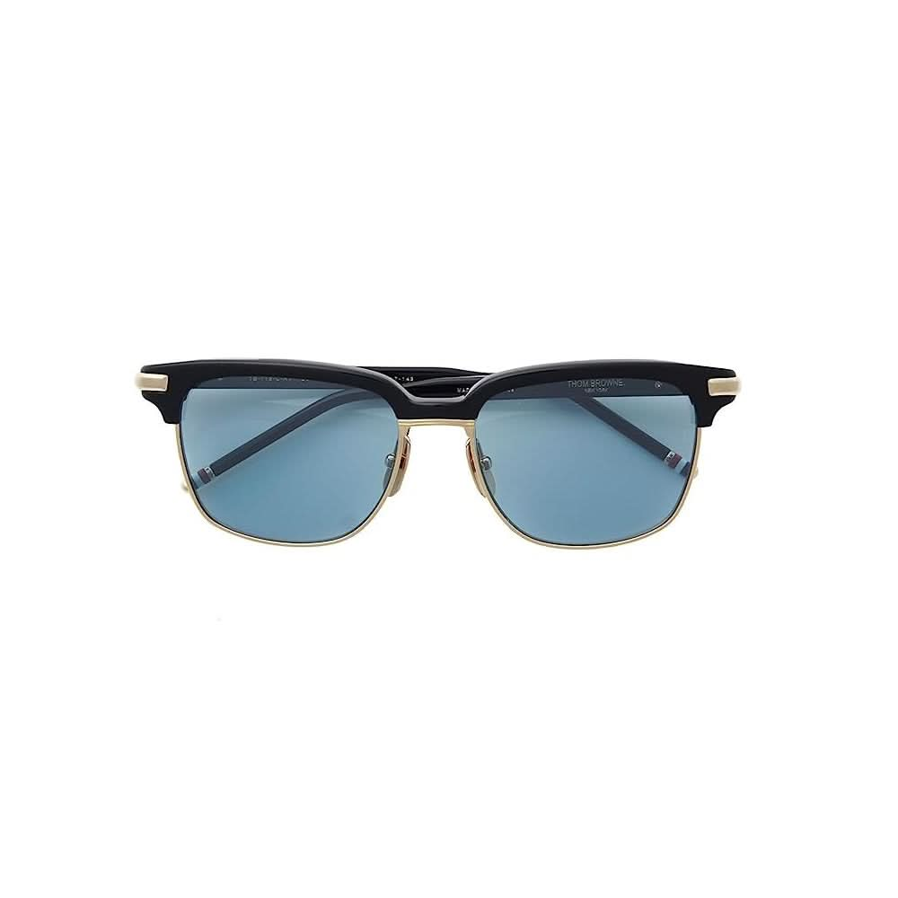 Thom Browne 713 Navy Gold - 18K Gold in Navy