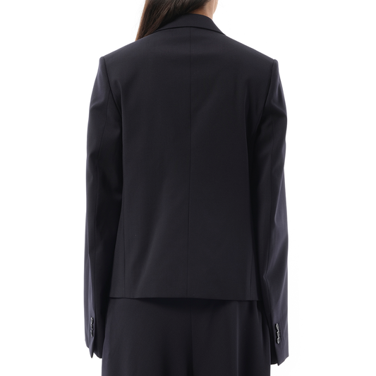 Suit Jacket in Dark Navy Blue