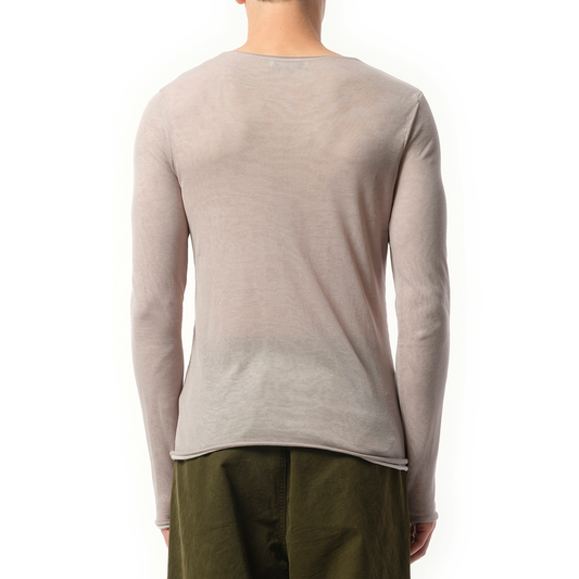 Duplex Knit Sweater in Marble