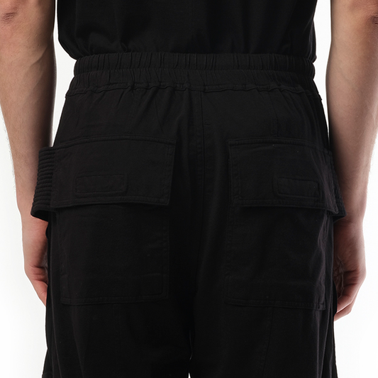 Creatch Wide Cargo Drawstring in Black