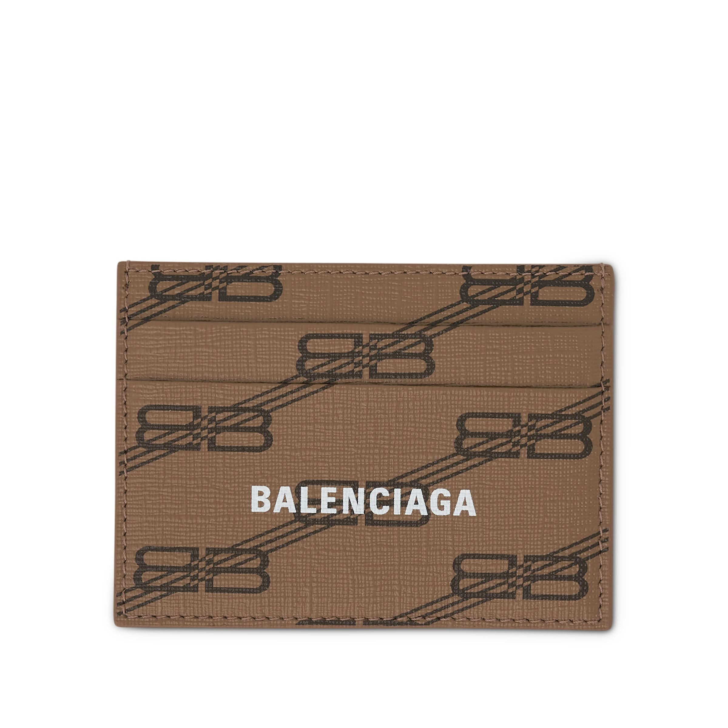 Cash Card Holder in Beige/Brown