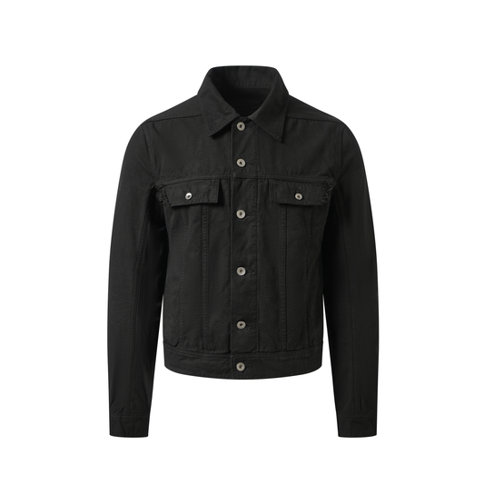 Trucker Jacket in Black