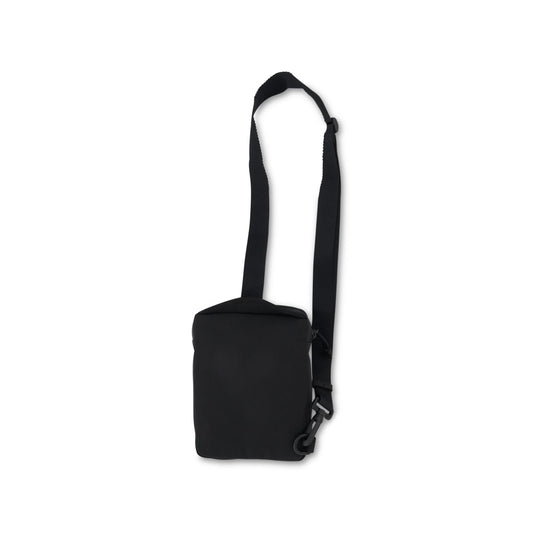 Explorer Crossbody Messenger Nylom Bag in Black