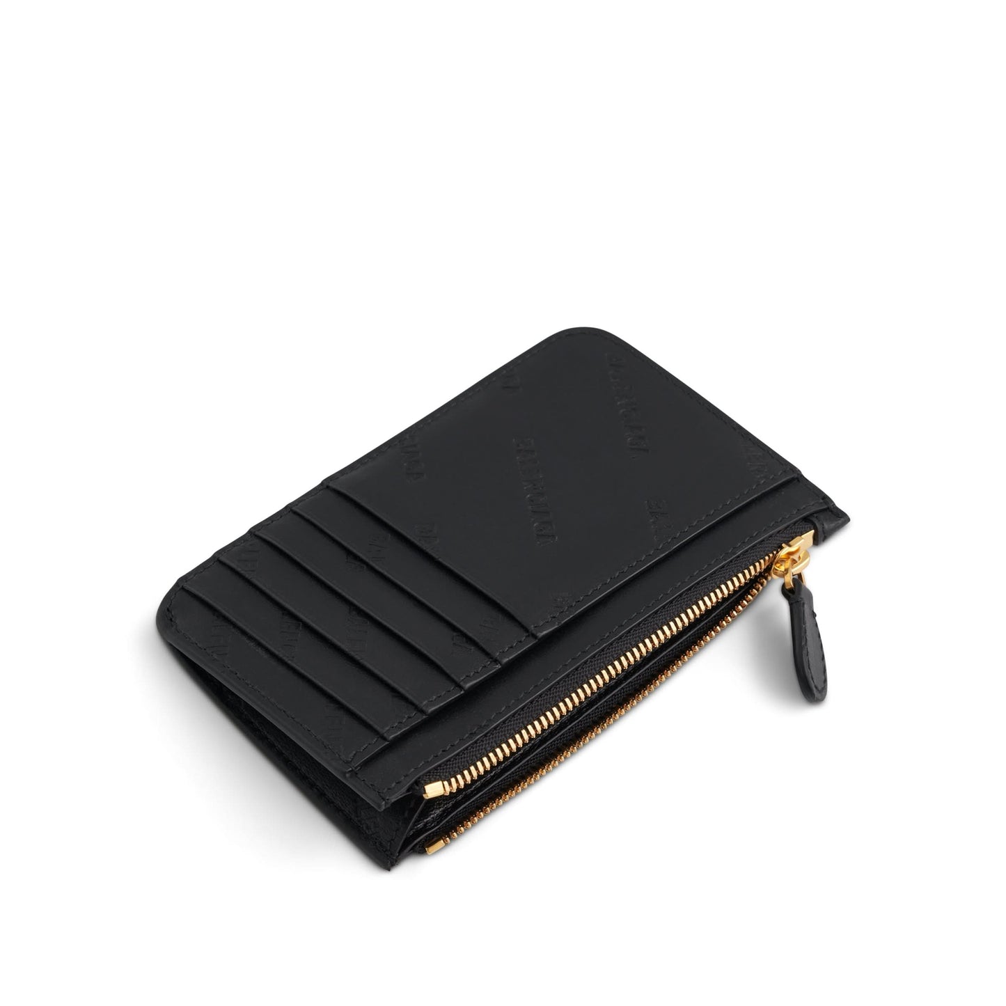 Cash Long Coin Card Holder in Black