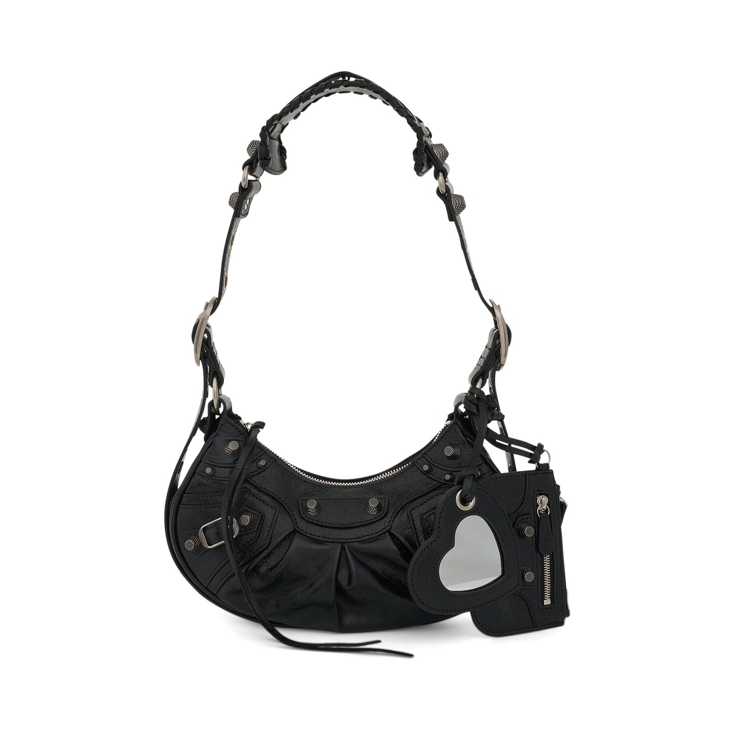 Le Cagole Shoulder Bag XS in Black