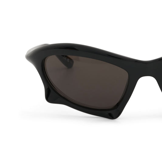 Bat Rectangle Sunglasses 0229S in Black