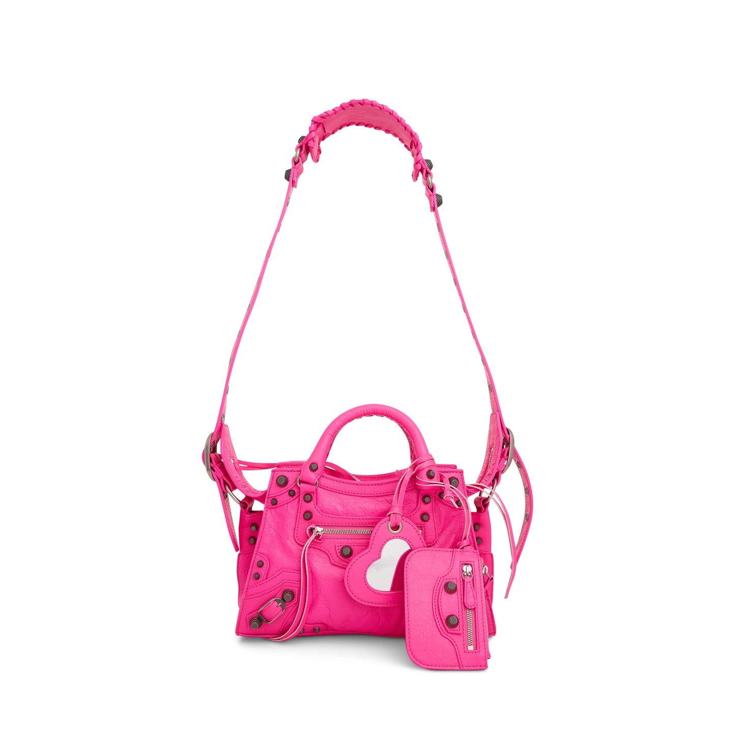 Neo Cagole XS Handbag in Fluoro Pink