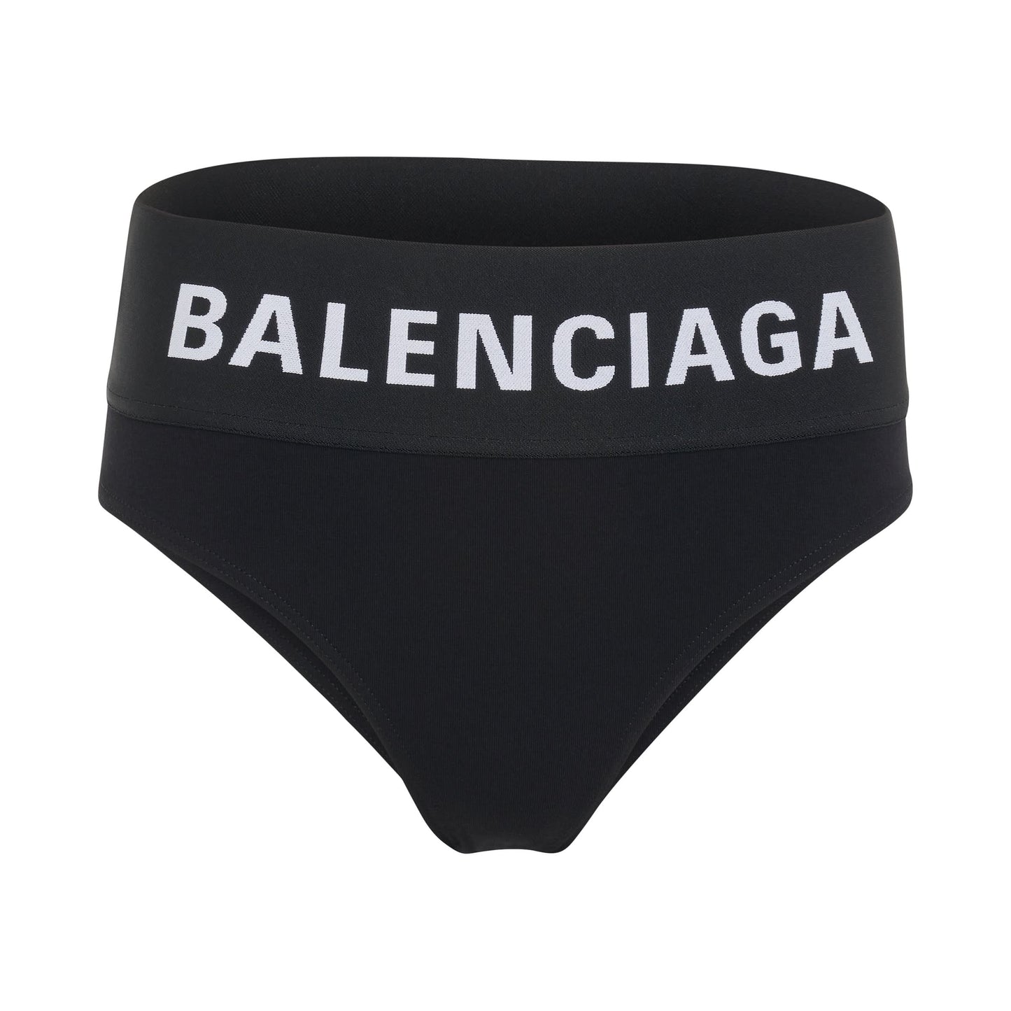 UW Wide Elastic Brief in Black