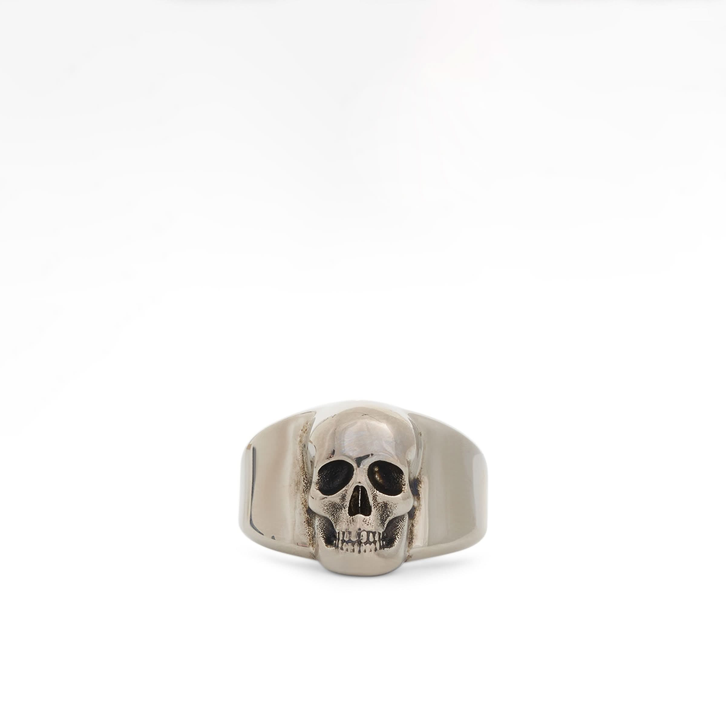 Skull Metal Signet Ring