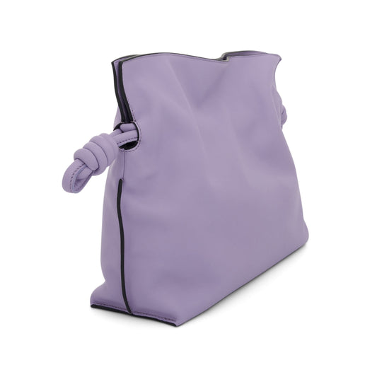 Flamenco Clutch in Nappa Calfskin in Light Mauve