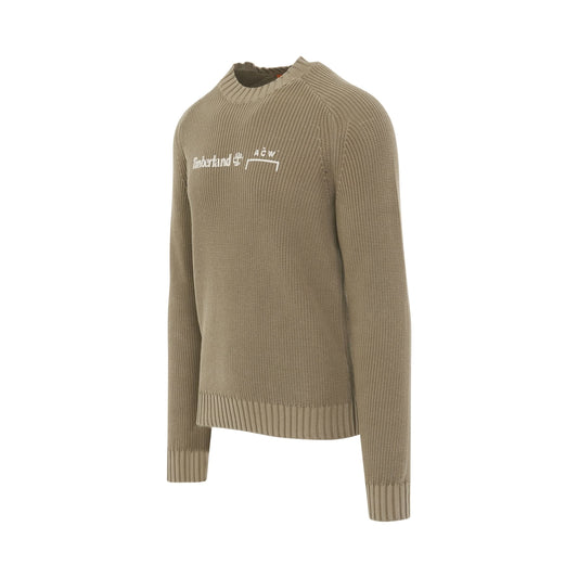 ACW x Timberland Fisherman Knit Sweater in Lemon