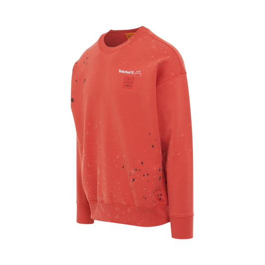 ACW x Timberland Sweatshirt in Volt Red