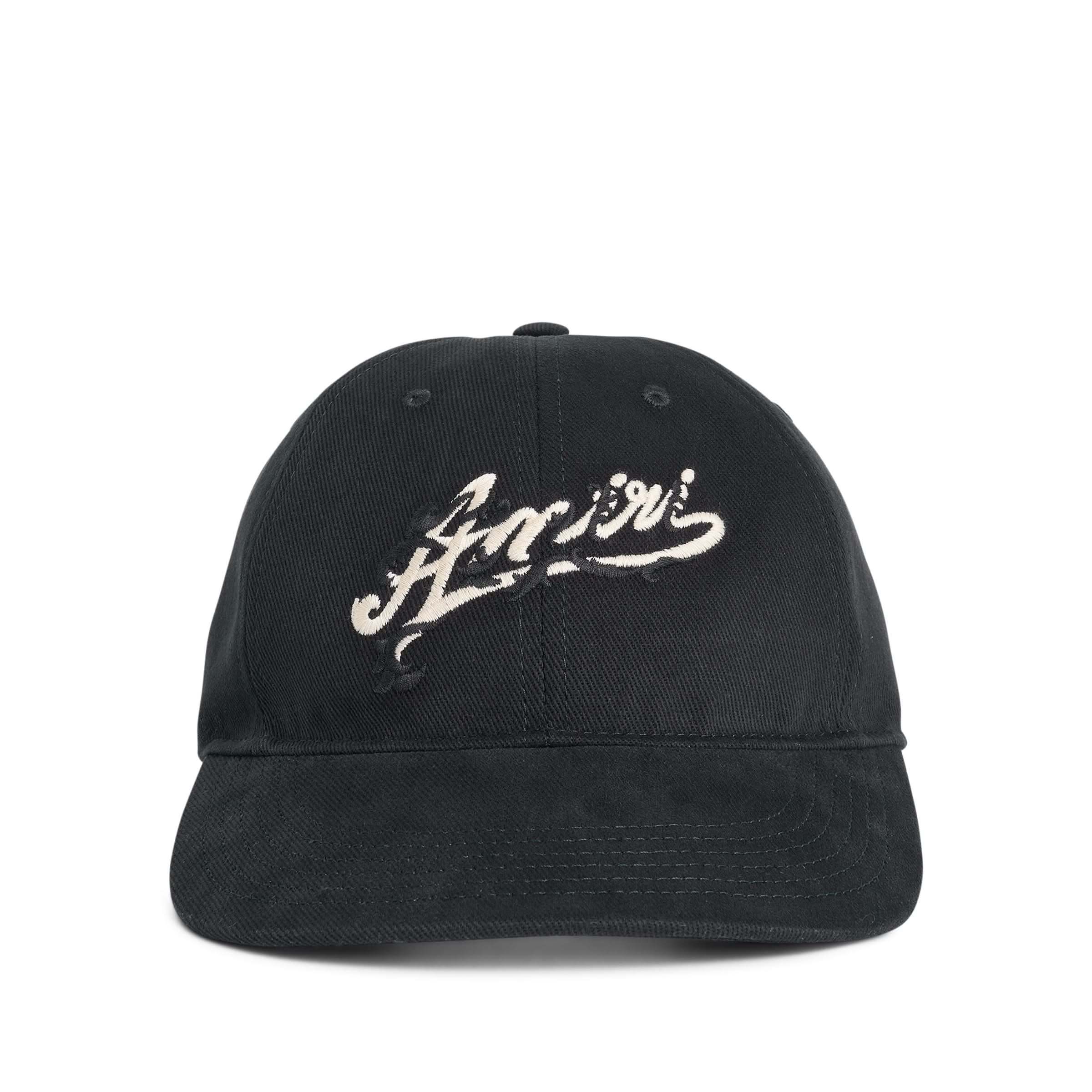 Baroque Logo Dad Hat in Black