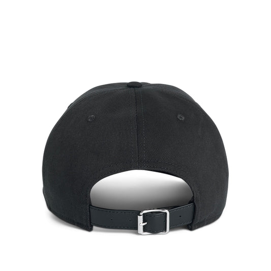 Baroque Logo Dad Hat in Black