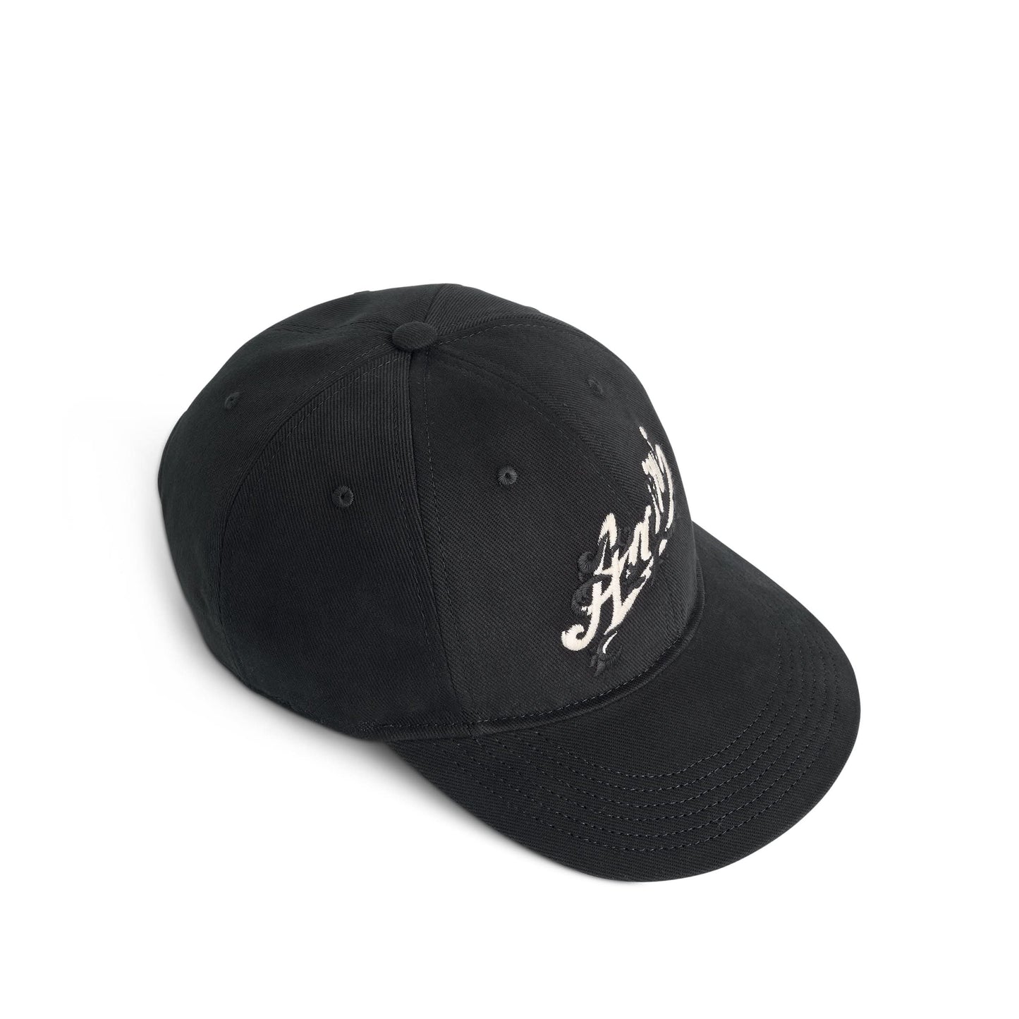 Baroque Logo Dad Hat in Black